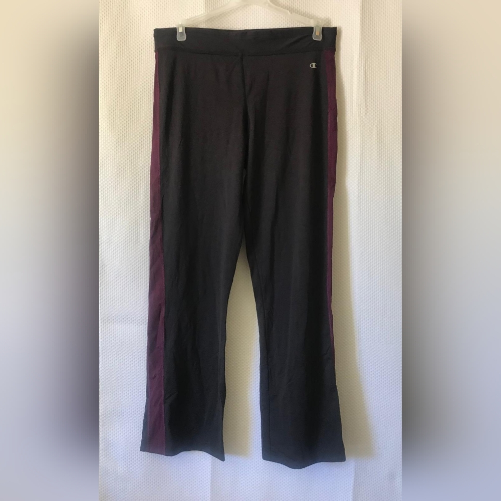 Champion Black and Purple Women's Pants